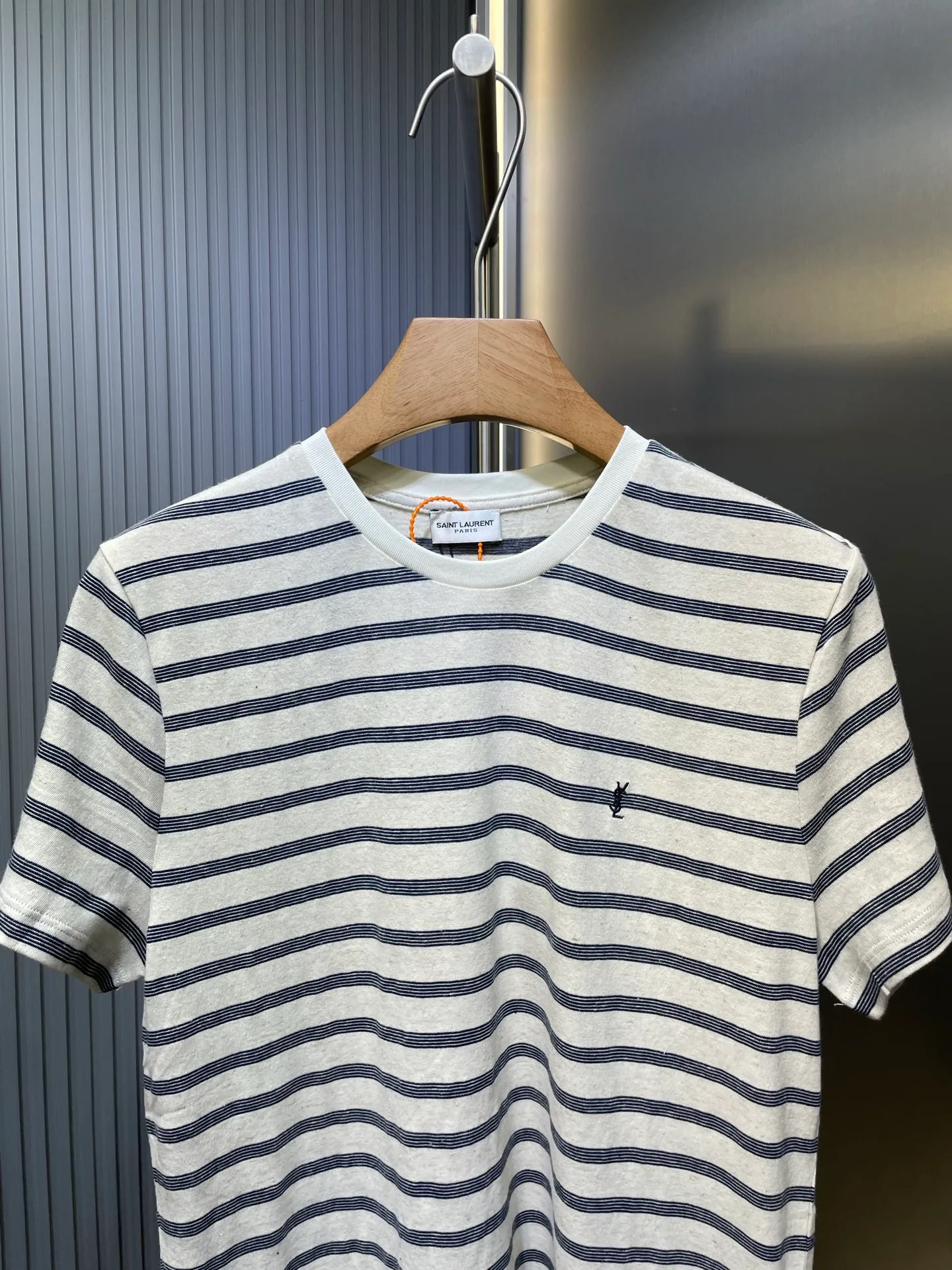 🌟Saint Laurent Cream White YSL 1: YSL 2: ： 1:1 YSL ： Size： S M L XL ： 25215-A 15